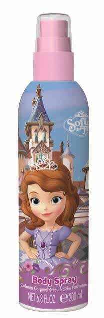 SOFIA THE FIRST BODY SPRAY 200 ML 3,52 Sofia The First is a little girl with a commoner s background until her mother marries the King of Enchancia and she