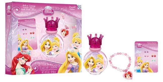 6293 PRINCESAS SET EDT 30ML + STICK ON EARINGS + BRACELET 6,26 Disney Princess is a world full of fantasy and magic, where girls feel as special as