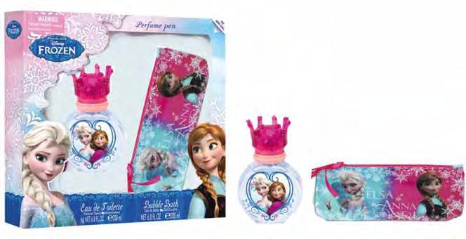 FROZEN SET EDT 30 ML + CASE 6,52 FROZEN is a funny, entertaining movie, with incredible animation where Anna must convince her sister, the queen, to bring summer back after she uses magic powers