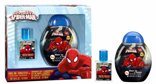6131 SPIDERMAN SET EDT 30ML + GEL 300ML Peter Parker was a normal boy until a spider bite gave him incredible abilities and spider sense to