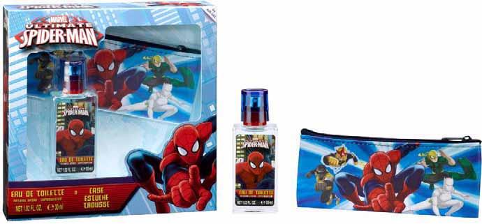 6057 SPIDERMAN SET EDT 30ML + CASE Peter Parker was a normal boy until a spider bite gave him incredible abilities and spider sense to help