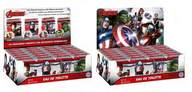 6299 THE AVENGERS EDT 7 ML IN DISPLAY 2,26 Earth s mightiest heroes assemble together for the very first time.