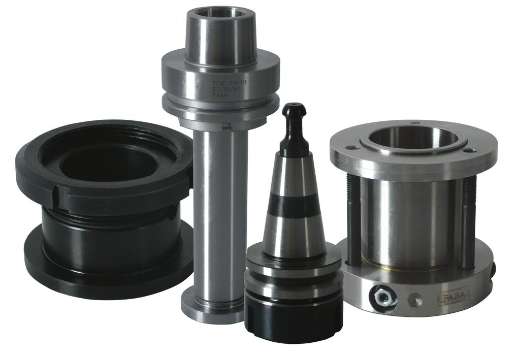 Clamping systems Clamping system produced in the form of collet chucks, clamping arbors, hydro sleeves and special sleeves.