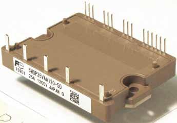 6MBPVAA6-5 IGBT MODULE (V series) 6V / A / IPM Features Temperature protection provided by directly detecting the junction temperature of the IGBTs Low power loss and soft switching Compatible with