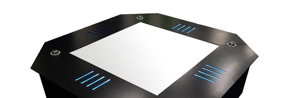 Euclideon Hologram Table Specifications Table Dimensions o Floor Space approx. 2.1m x 2.1m o 62cm Height o Weight approx.