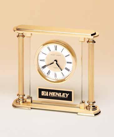 Airflyte Clock Collection Captain s Clock Hand rubbed,