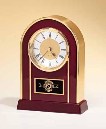 00 Laser engravable brass plate Clocks supplied with lifetime guaranteed quartz movements.