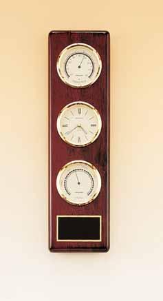 00 Lifetime guaranteed clock movement and weather instruments Clocks supplied with