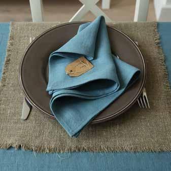 The color range is current to match any table setting in any décor. Fabric density is 280g/m². Lara is available in more than 30 colors.