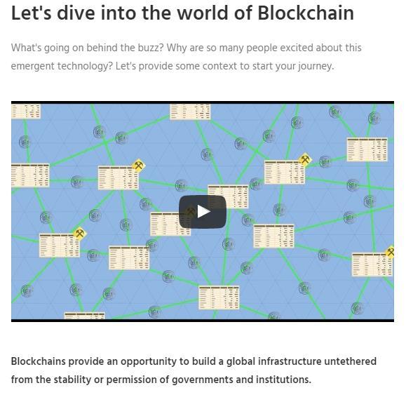 RESOURCES: Want to know more? https://blockchainedu.