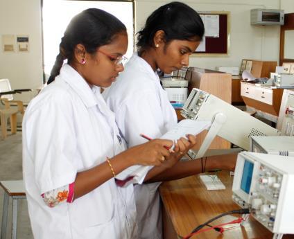 Dr.Subrahmanyan Chandrasekhar - Electronics Laboratory Students learn the basics of electronics in this lab.