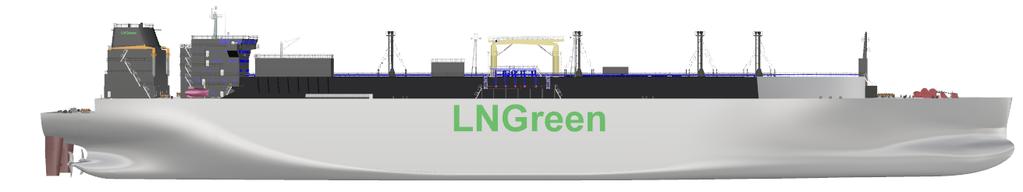 LNGreen: overall energy consumption improvement = 8.5 % Maximise hydrodynamic performance 2.