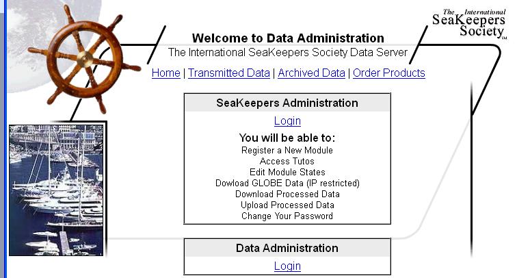Near real-time data portals http://data.seakeepers.