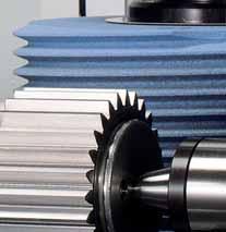 Gear grinding: maximum efficiency with safe investments The grinding spindle with its specifically large tool capacity allows the use of long grinding worms to raise the tool life of single or