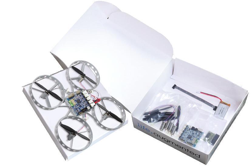 Mini Drone Kit & ST BLE Drone App The first ST Drone Kit to help you learn about drones We have created a mini drone kit featuring the high performance
