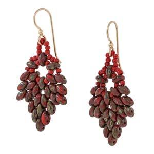 Poinsettia by FusionBeads.