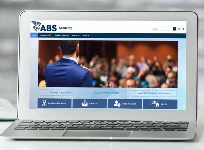 OFFERING SUMMARY TRAINING AT-A-GLANCE With a rich history of marine and offshore technical expertise spanning more than 150 years, ABS offers an extensive portfolio of instructor-led and web-based