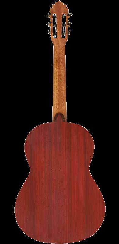 Classical guitar C3 Rosewood Beginner level Classical guitar C3 Ebony Beginner level Classic guitar made with a solid cedar top.