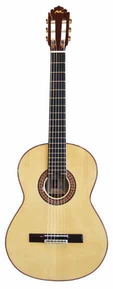 With a solid red cedar top and robust Indian rosewood back and sides, this guitar is as beautiful as it is strong because, as well as these woods,  D CEDAR D SPRUCE Cedar reinforced with ebony Cedar