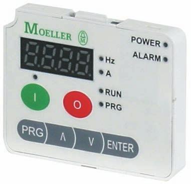 Features Four-digit digital display assembly 7 LED function messages (applies to DEX-KEY 6) 6 LED function messages (applies to DEX-KEY 61) START/STOP and 4 configuration keys Set point potentiometer