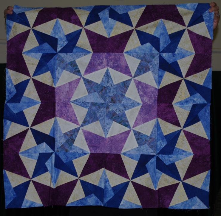 (That's a "Blustery Day" joke!). Quilt pattern has been used with permission from Judy Martin @Crosslet-Griffith Publishing Company.