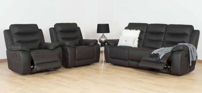 PIECE LOUNGE SUITE New to our range. Generous in size with a classic feel.