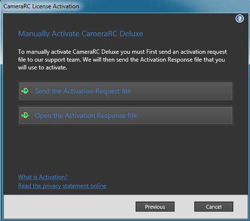 Appendix E: Activating the License Offline Offline activation requires that an activation request file first be generated on the system to be activated.