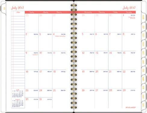 sheets AAG TP905A20 Weekly/Monthly Teacher Planners Navy Solid Navy Blue cover wirebound