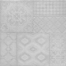Patterned tiles are becoming very fashionable and