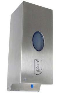 Soap Dispensers G-16AP SOAP G-29L COUNTER- SOAP G-58AP HORIZONTAL SOAP Satin-finish stainless steel.