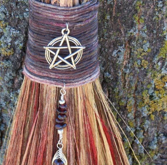 The witch s broom or besom is used to purify, protect, and ritually cleanse an area before any magick is done.