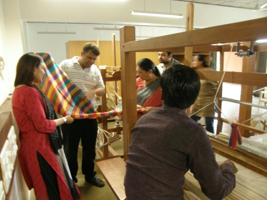 Here designers and craftspeople learn from one another to create new designs and new products.