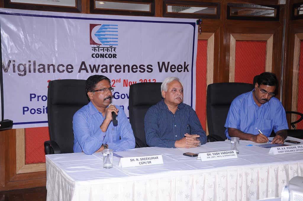 (Vigilance Awareness Week 2013 Meeting/Interaction attended by