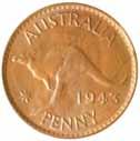 Uncirculated. (5) 111 Elizabeth II, Commercial Bank of Australia, halfpennies, 1960 (4), mixed roll containing 1960, 1961, 1964. Uncirculated.