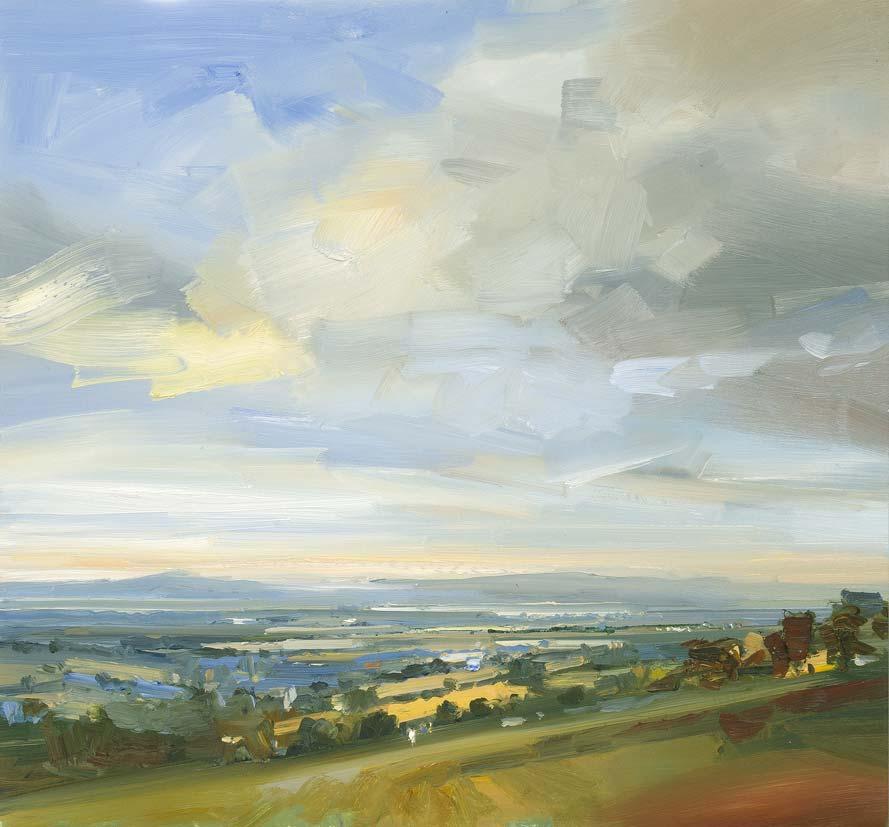 Sunlit Fields, Fish Hill, Chipping