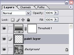 Then fill the background layer with some clouds. Painting sea and land Select the paint layer in your layer window. Next, select the Brush Tool by pressing the [B] key.