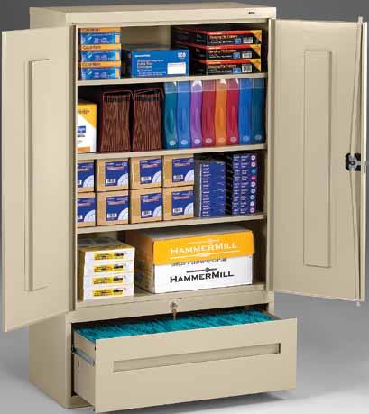 Specialty Cabinets Our Unique Application Cabinets Tennsco's Specialty Storage Cabinets combine alternative storage elements together to