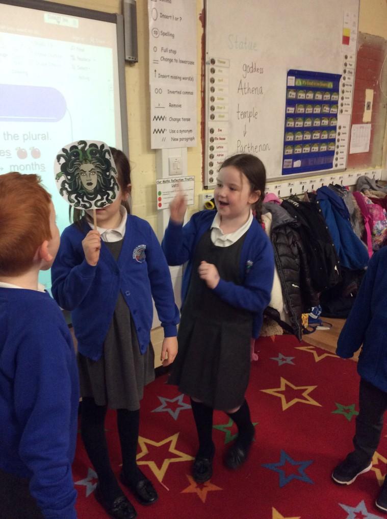 We acted out the significant events in The Diary of a