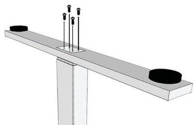 E. The Crossbar Center Rails(Part#4) are optional. They provide more stability but if not needed they can be skipped during installation or removed later. F.