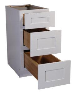 drawer base cabinet 36" w x 34½" h x 24" d 561415 613216 B42 42" Two door, two drawer base cabinet 42" w x