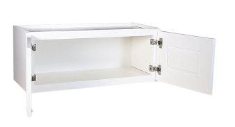 KITCHEN CABINETS Union Square Cabinets WHITE FINISH A B C D E F rta assembled product # product # type description dimensions A 543264 569236 W2412 Two door wall cabinet