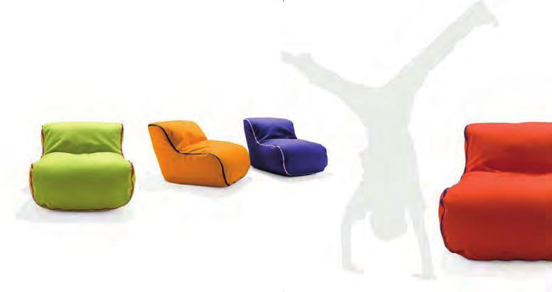 Upholstery: for indoor or synthetic leather, for outdoor synthetic leather.