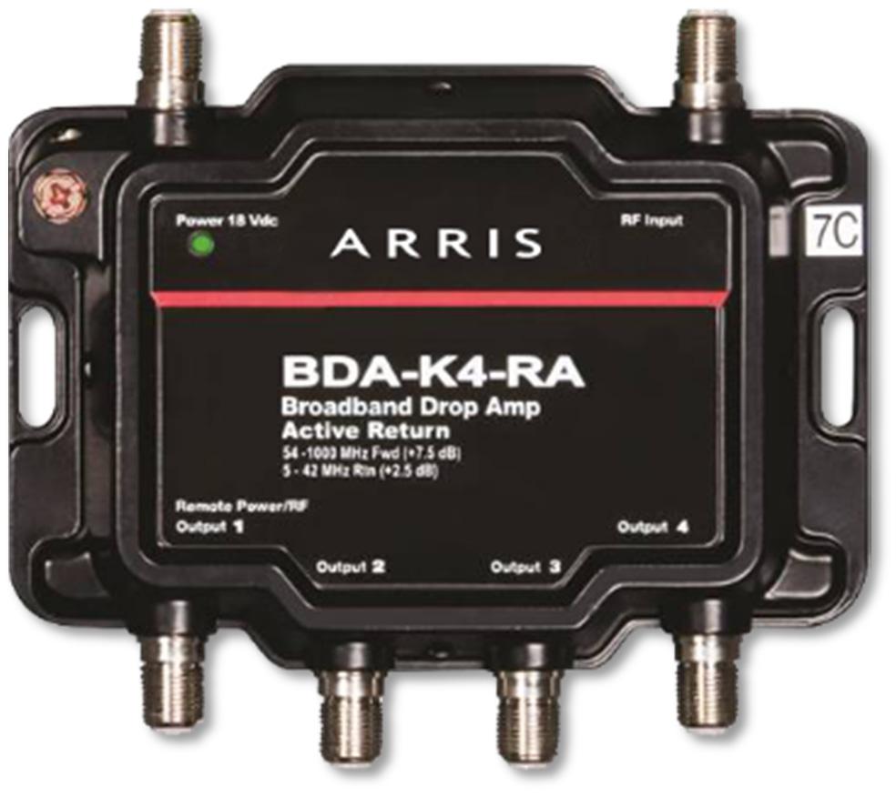 Each BDA is housed within a robust aluminum die cast housing and utilizes the ARRIS FFT P Series Auto Seize F Connector for maximum reliability.