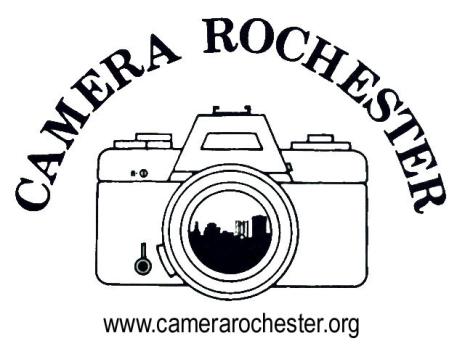 CAMERA ROCHESTER APPLICATION FOR MEMBERSHIP 2017 Camera Rochester is a volunteer organization and like all such groups, is dependent upon member participation and support.