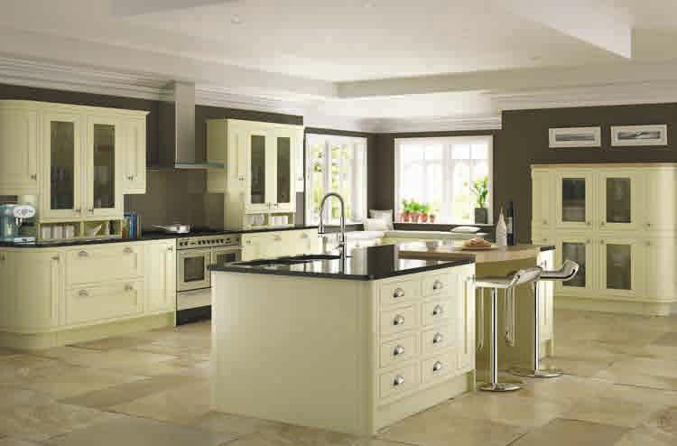 TRADITIONAL Our traditional kitchens have been crafted for those who prefer the classical approach to design.