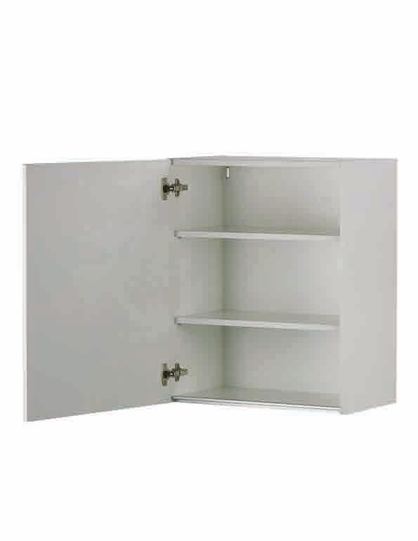 LINEAR CABINET SPECIFICATION The Linear product specification includes 18mm colour co-ordinated cabinets supplied with