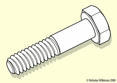 Screw Thread Threaded components are the primary