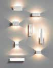 Lumina LED wall lights Lumina is a new range of ambient and decorative LED wall lights 8 different styles available, all with a consistent theme and design Indirect lighting provides a soft lighting