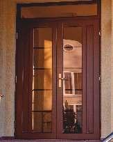 These doors are made of ash and pine wood. Wide choice of colours from stain palette is possible.