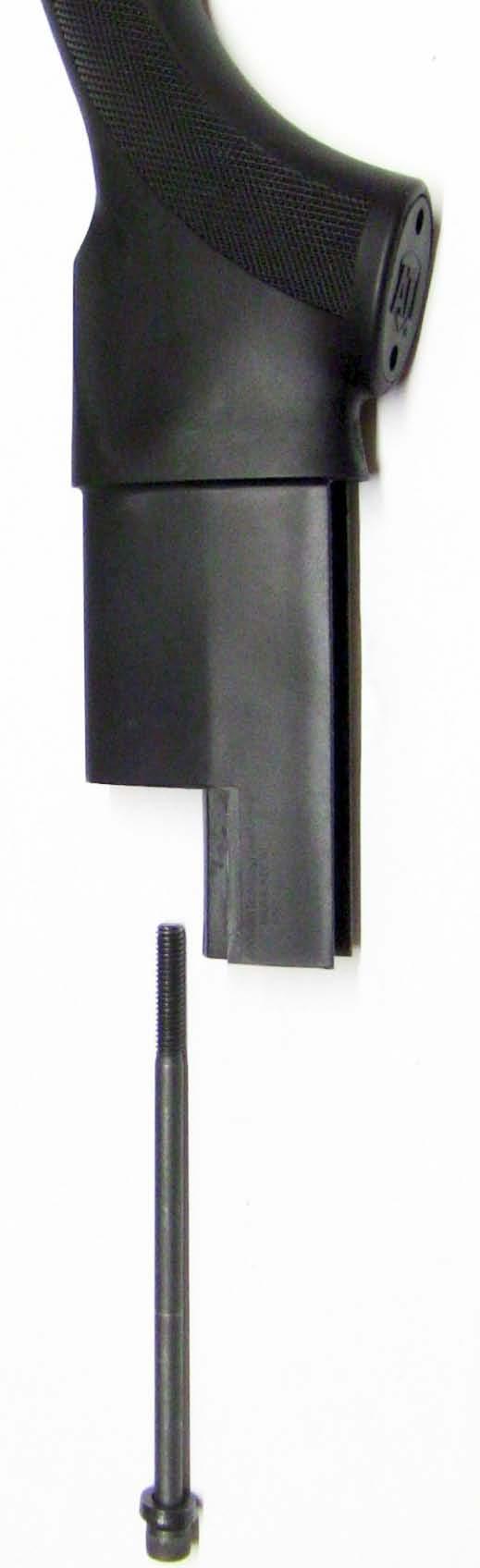 buttstock from the grip slide as seen in Figure 3B. 3A 3B 4 Using the supplied M8 x.